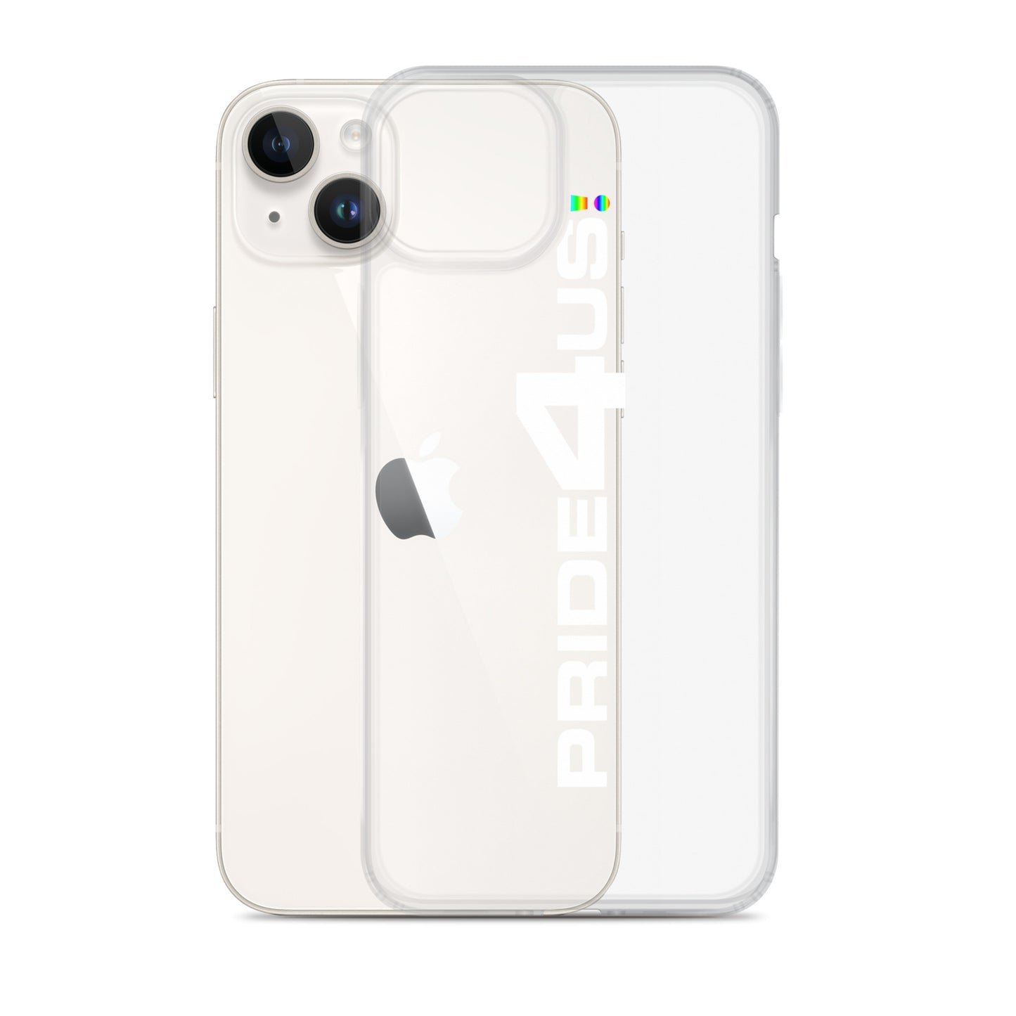 Clear Case for iPhone® - Pride4Us 2.0