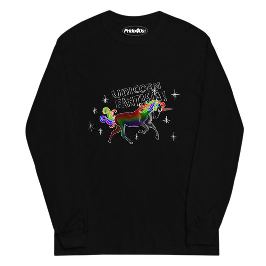 Unisex Long Sleeve Shirt - Unicorn Fantasia!