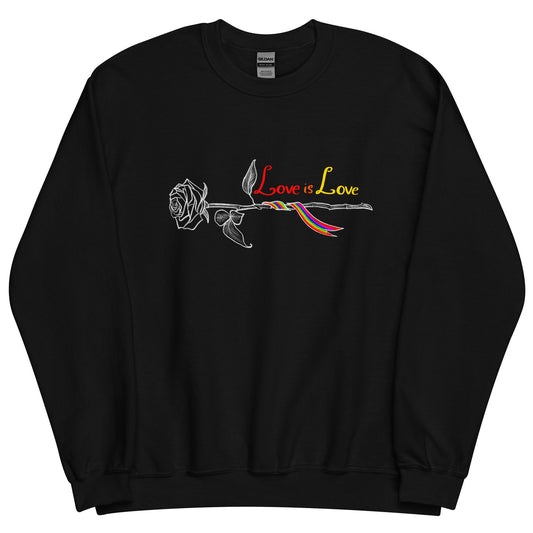 Unisex Sweatshirt - Love is Love